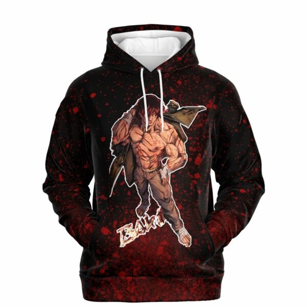 BAKI HANMA ,  V1 , Sweat à Capuche