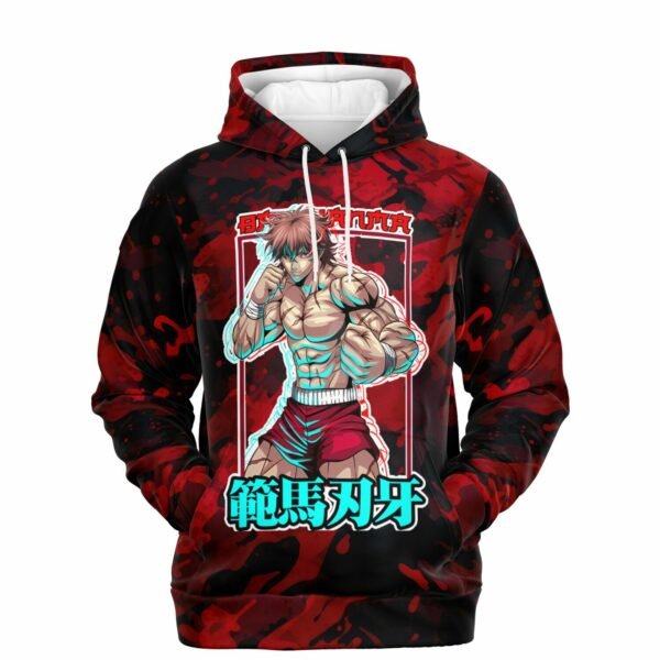 BAKI HANMA ,  V2 , Sweat à Capuche