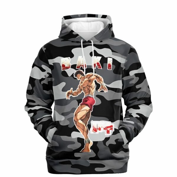 BAKI HANMA ,  V3 , Sweat à Capuche