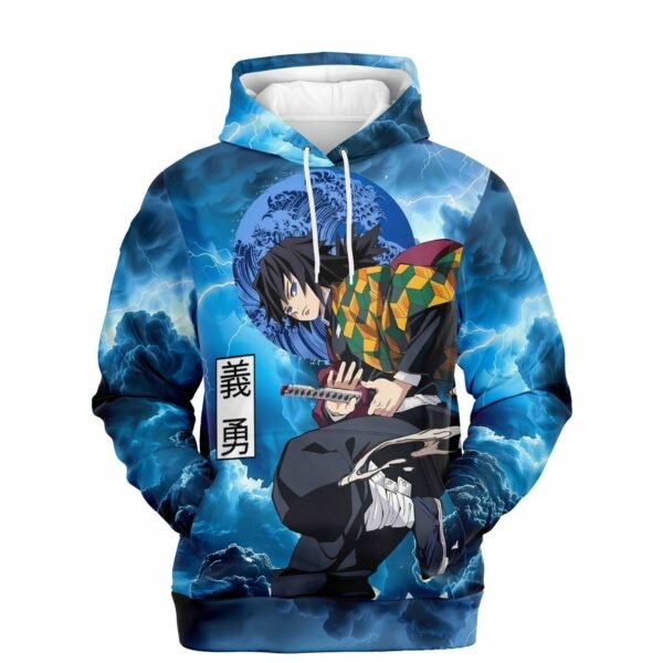 Giyu Tomioka , HASHIRA , V4 , DEMON SLAYER , Sweat à Capuche